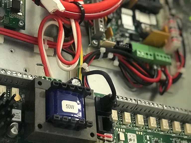 Fire system installation in a commercial facility in Perth featuring detection, suppression and monitoring equipment aligned with electrical, security and compliance requirements for long-term maintenance.