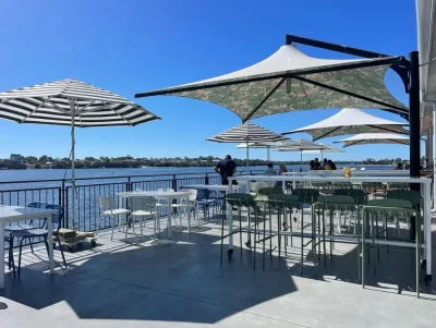 The Rowing Pavilion in Mount Pleasant with QESS-installed security, CCTV, access control, audio visual systems and electrical works.